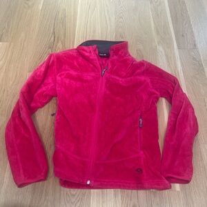 Mountain Hardwear Women's Red Fleece Jacket